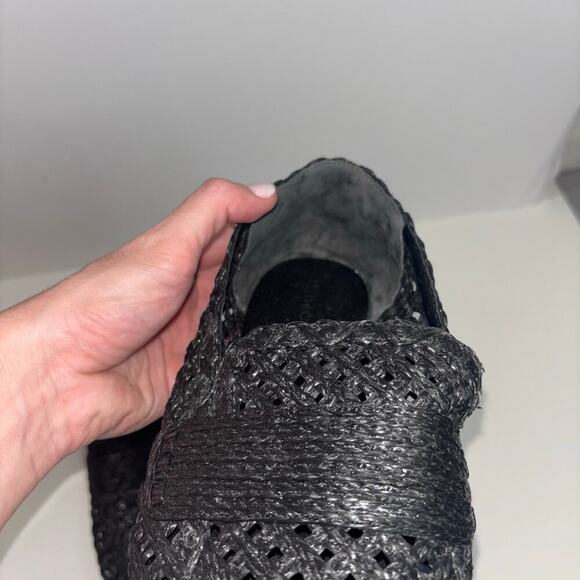 Vince Davis Raffia Loafers in Black – Men’s Size 8.5 (EU 39) - Picture 10 of 15